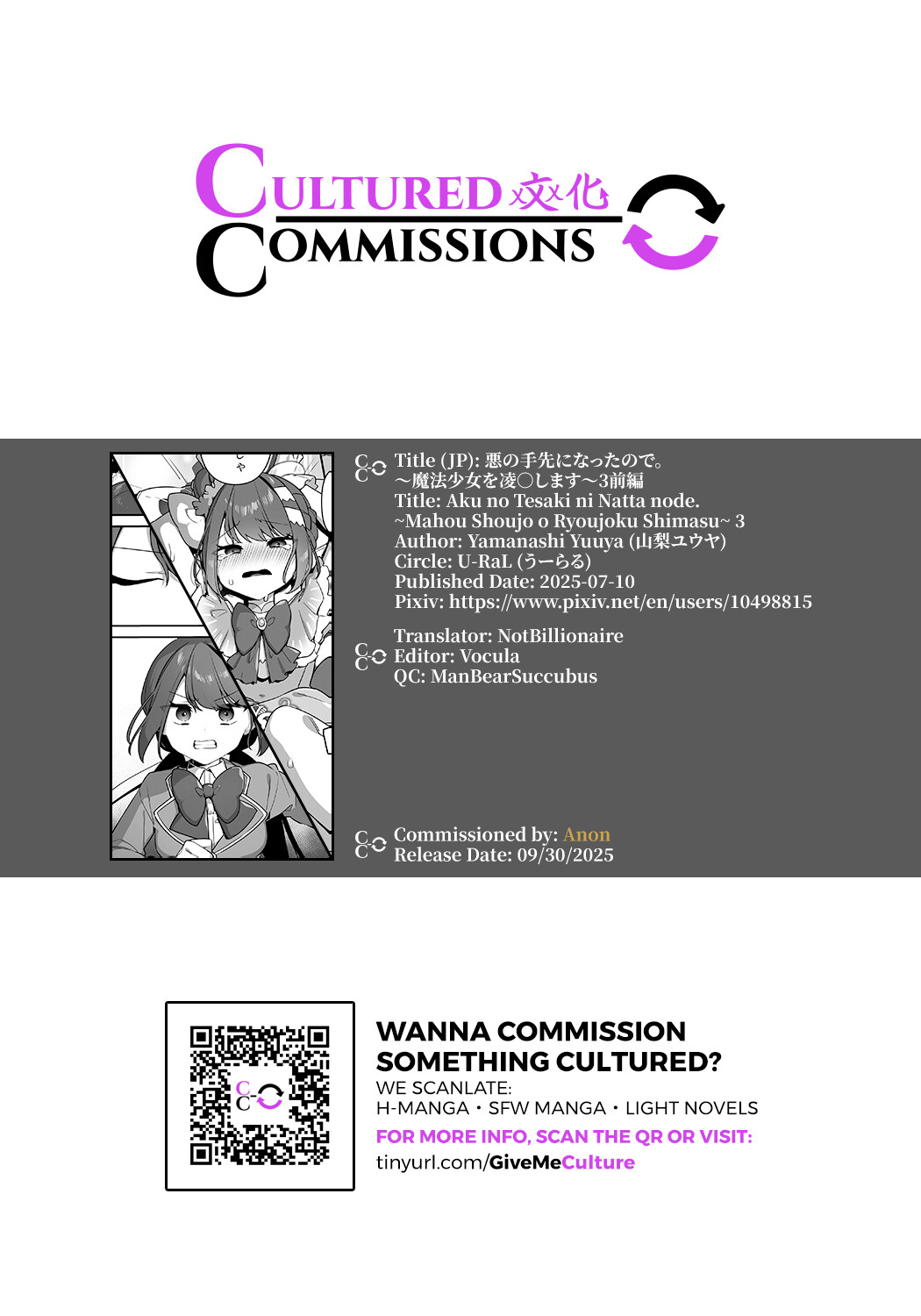 Hentai Manga Comic-Since I became a pawn of evil... I'll disgrace the magical girl 3-Read-103